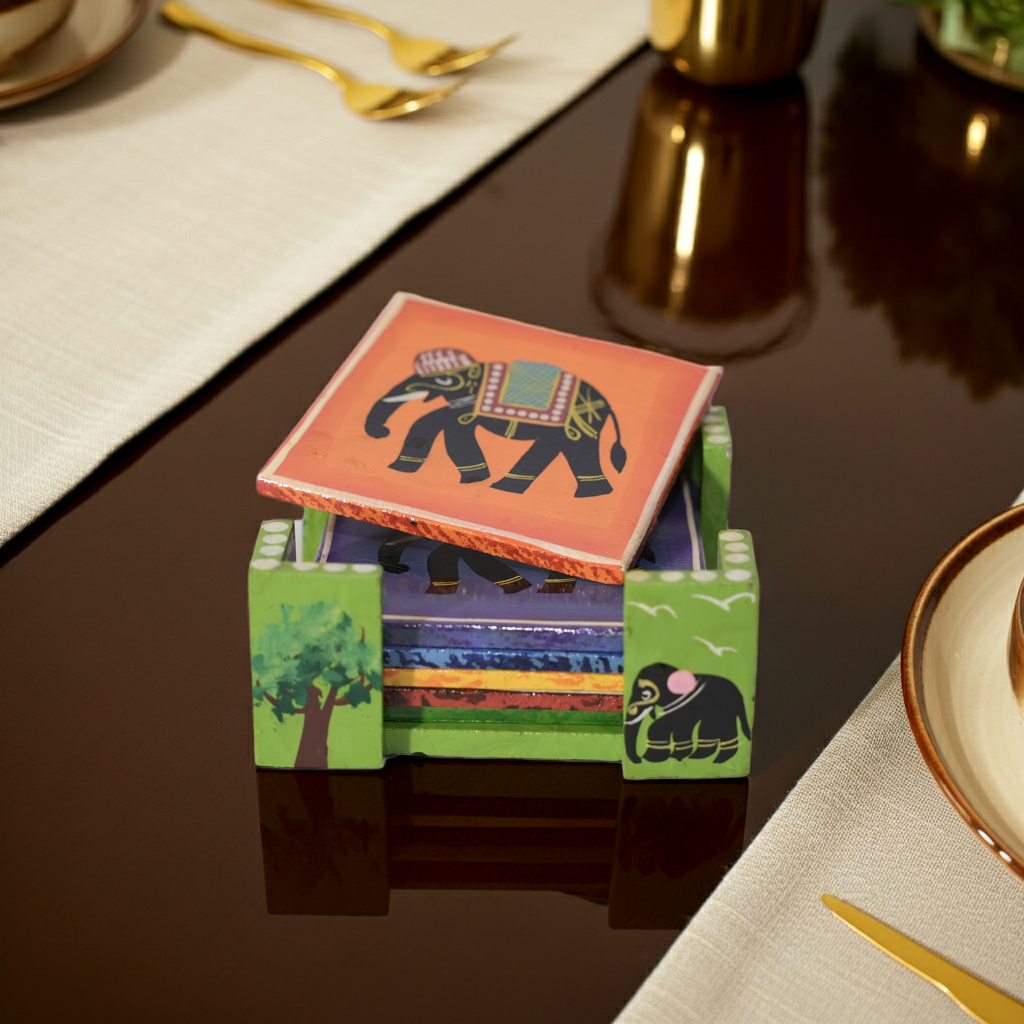 मैटांग कोस्टर सेट होल्डर | 6 का सेट