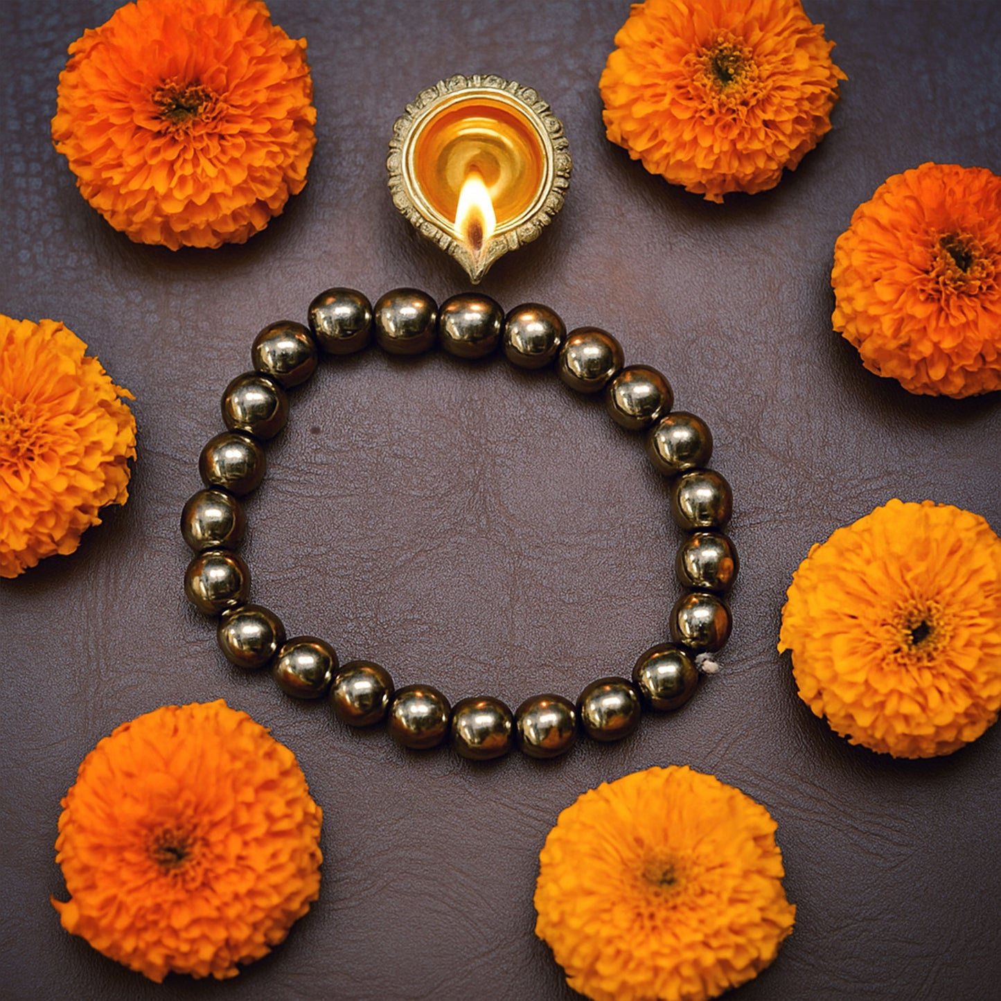 Reiki Energy Healing Bracelet | Stretchable Bead Band for Balance & Protection