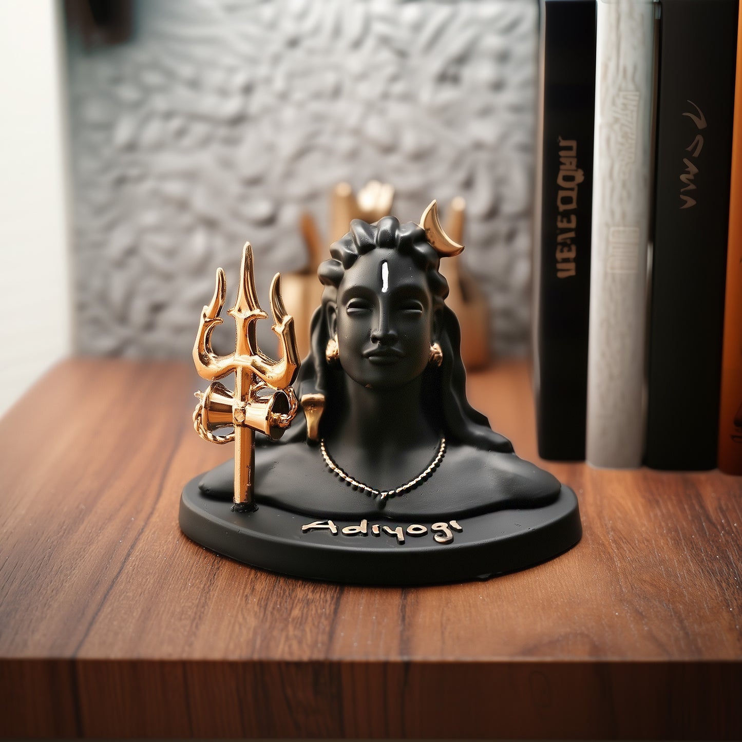 Adiyogi Shiva Murti with Trishul