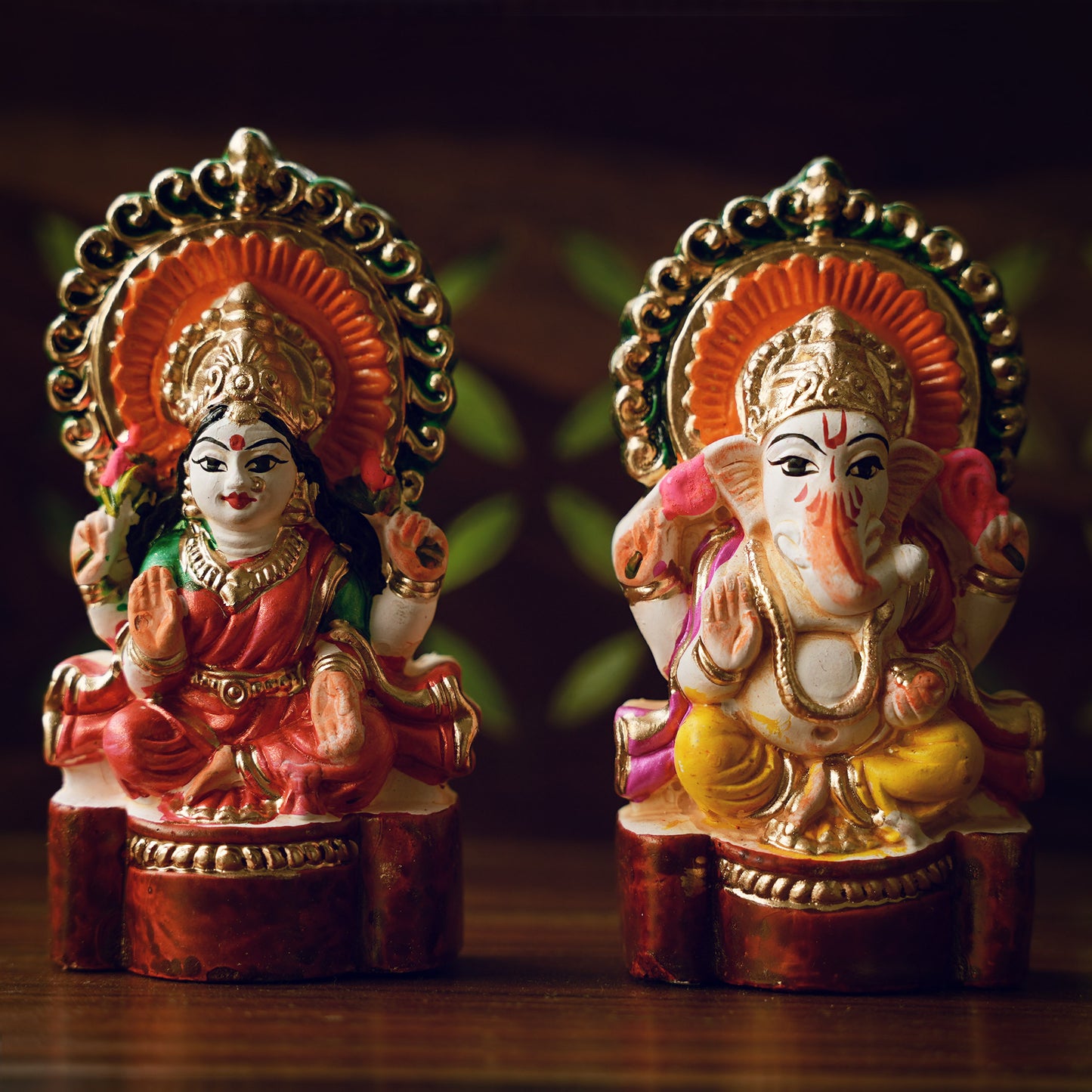 Divine Lakshmi Ganesh Murti – Symbols of Prosperity & Wisdom