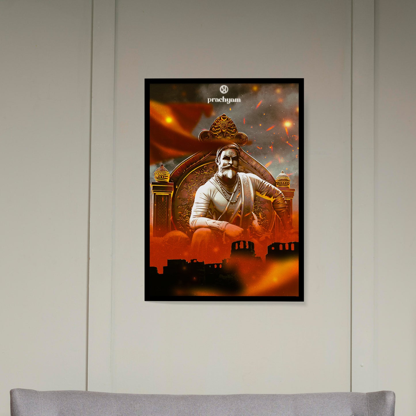 The Warrior King - Photoframe