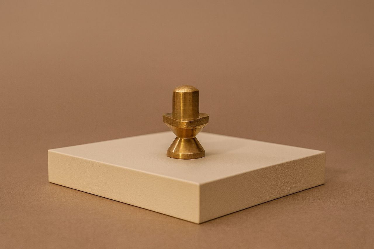 Divine Brass Shivling - Made in Kashi