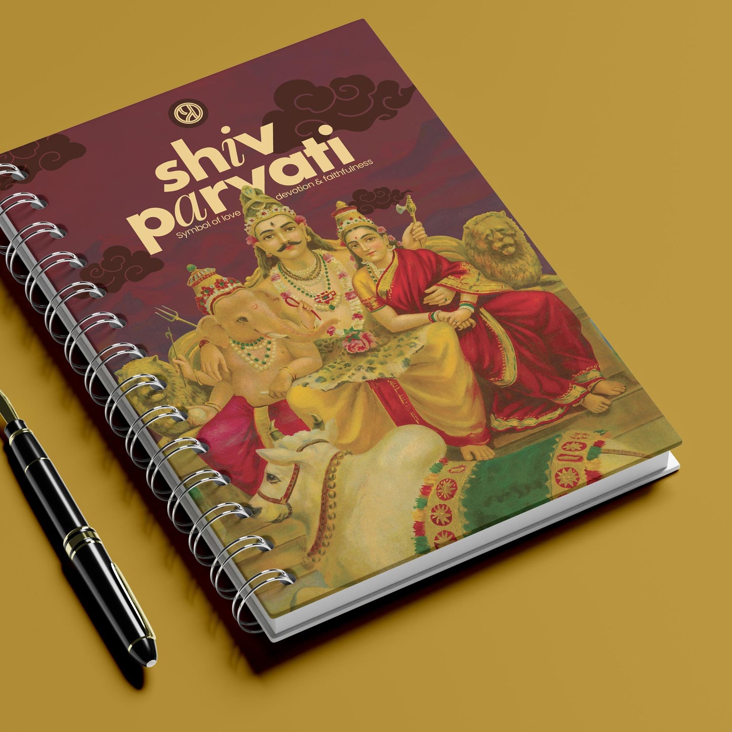 Divine Family - Wire-O Bound Notebook