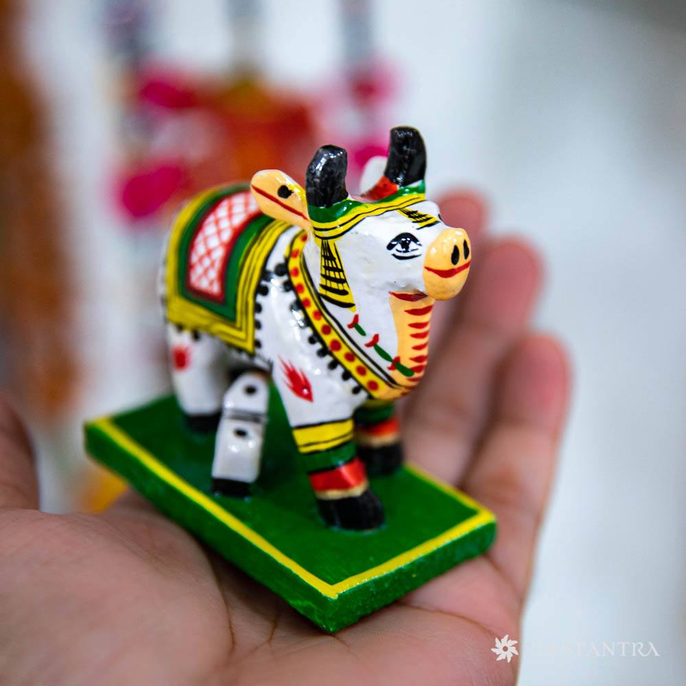 'Kamdhenu' Collectible Figure - Handpainted