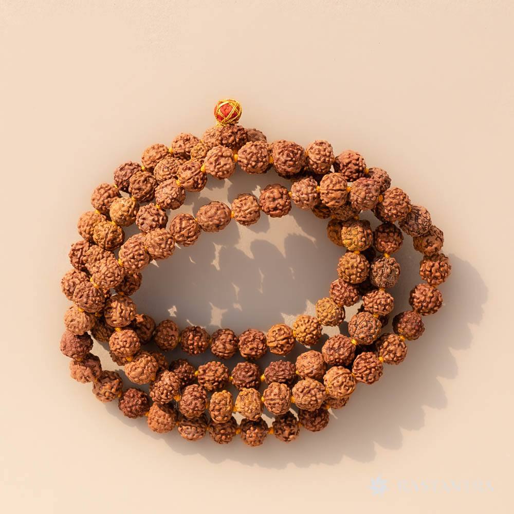 5-Mukhi Rudraksha Mala | Energized with Mantras & 100% Certified