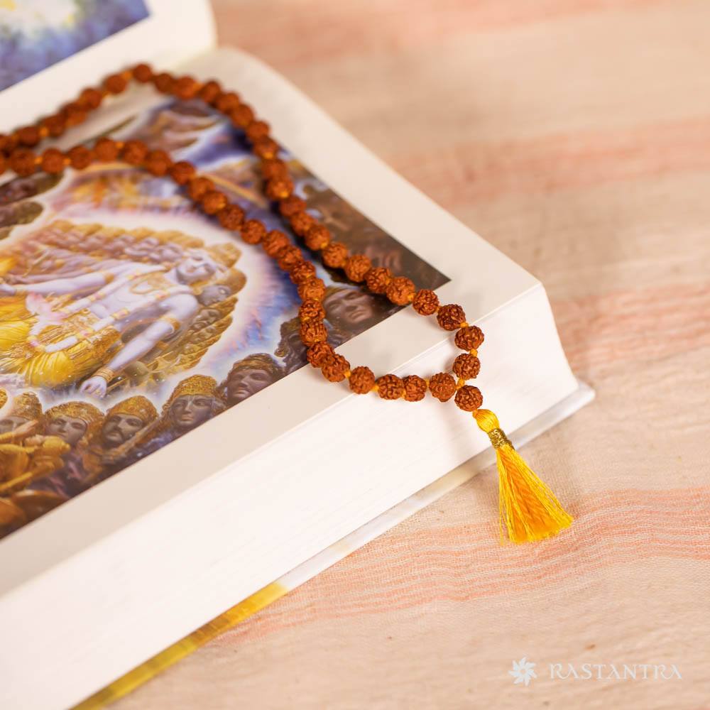 5-Mukhi Rudraksha Mala | Energized with Mantras & 100% Certified