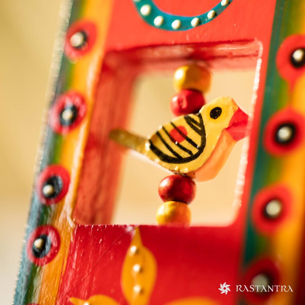 Handpainted Frame (Red)+Shloka Box