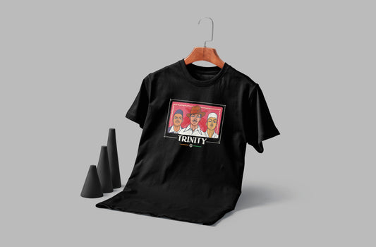 Trinity – Freedom Fighters Edition Black Cotton T-Shirt