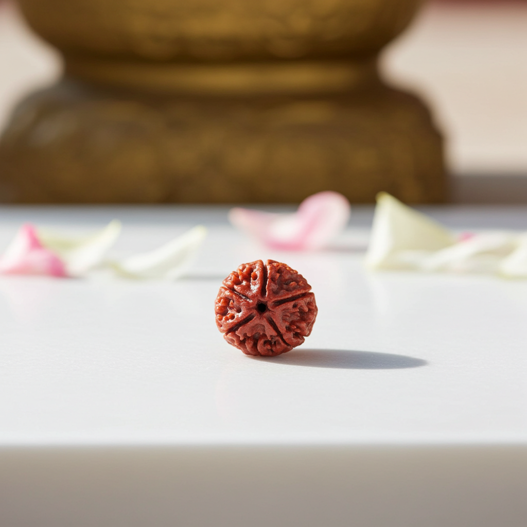 5 Mukhi Natural Rudraksh Bead | 100% Certified Nepal Origin