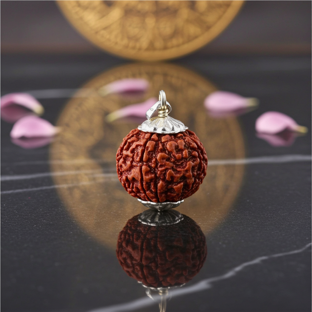 5 Mukhi Natural Rudraksh Bead | 100% Certified Nepal Origin