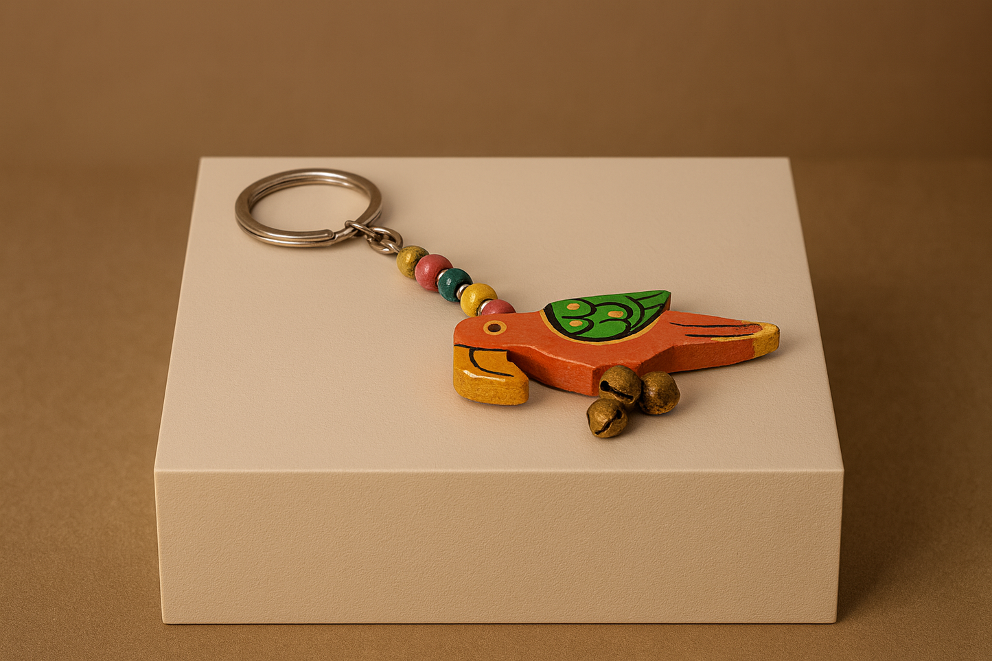 Wooden Keyrings | Varanasi Lacquerware Handicraft