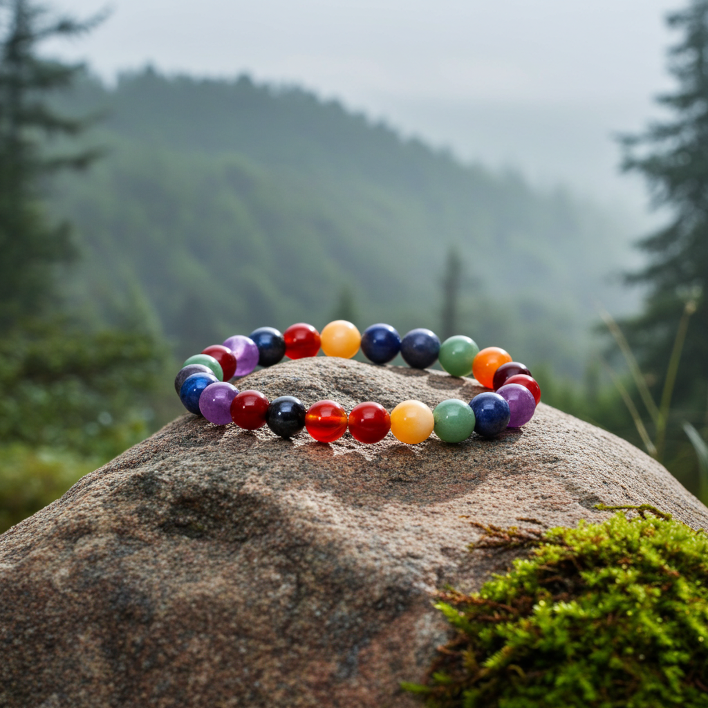 7 चक्रों वाला हीलिंग ब्रेसलेट – संतुलन, ऊर्जा और आंतरिक सामंजस्य
