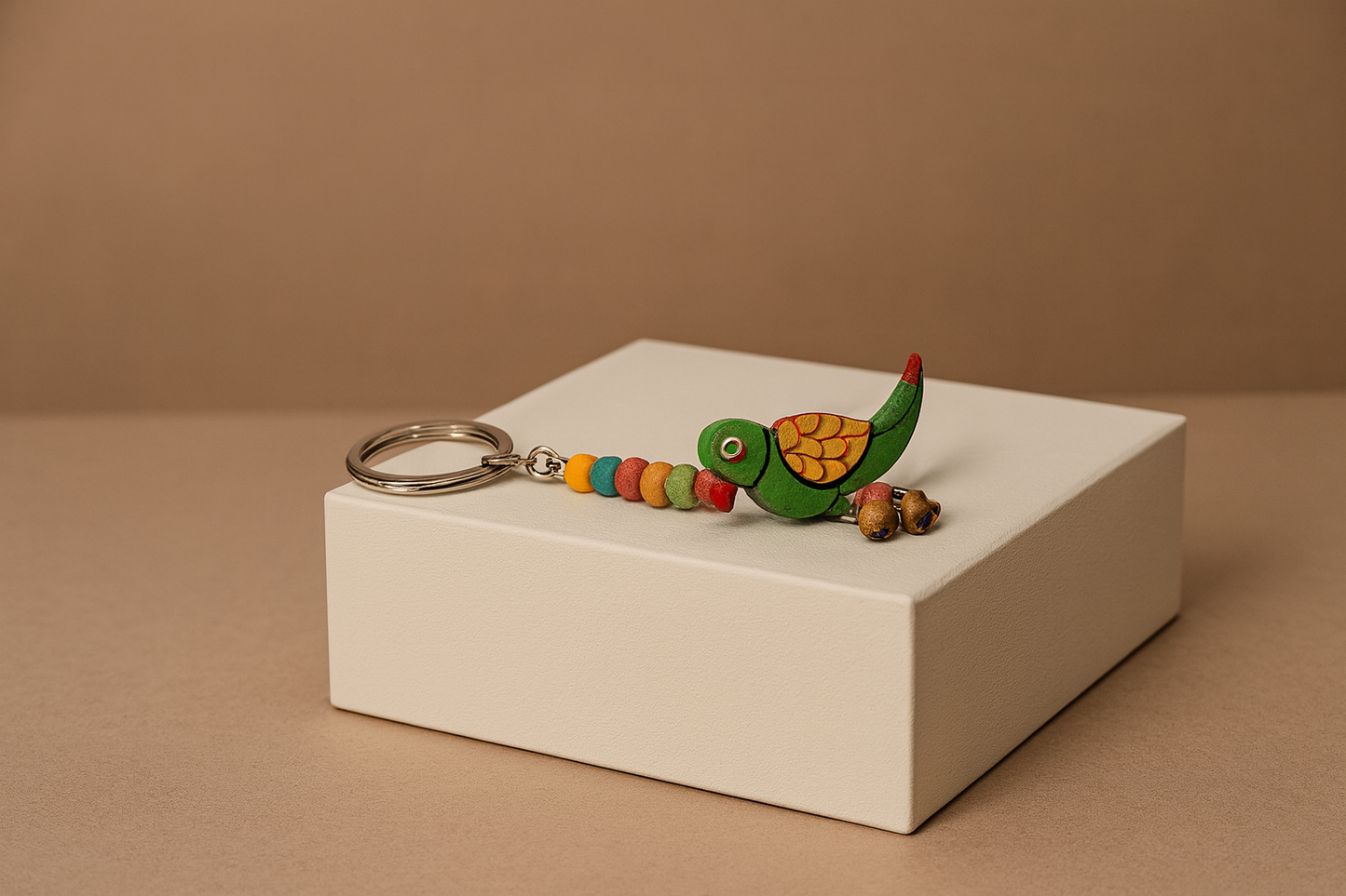 Wooden Keyrings | Varanasi Lacquerware Handicraft