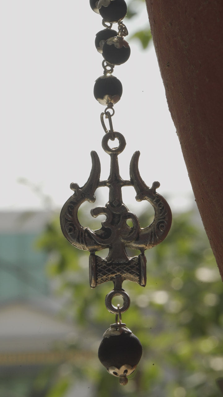 Karungali silvar cap mala