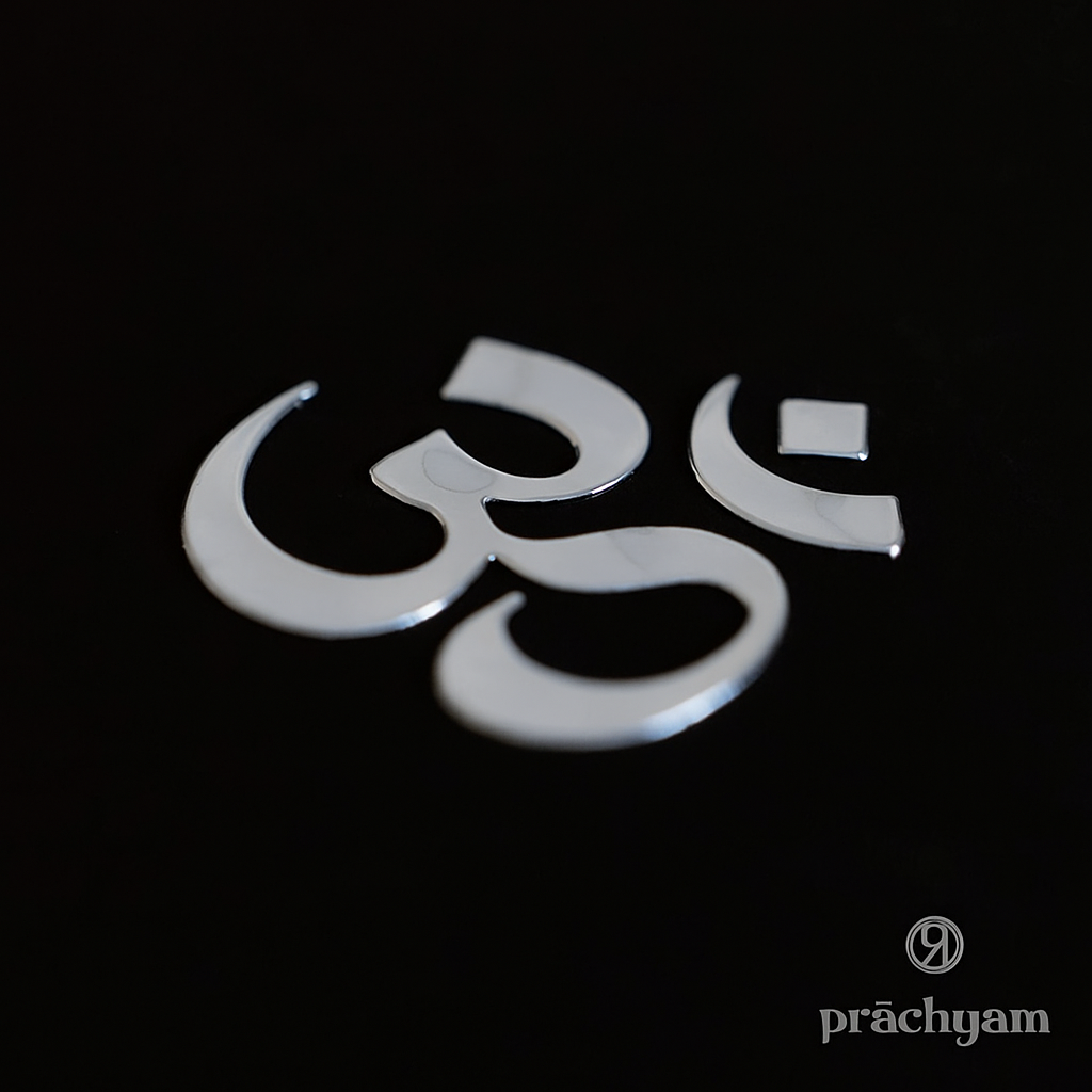 Om Mobile Back Cover Sticker (Set of 2)