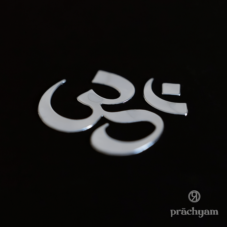 Om Mobile Back Cover Sticker (Set of 2)