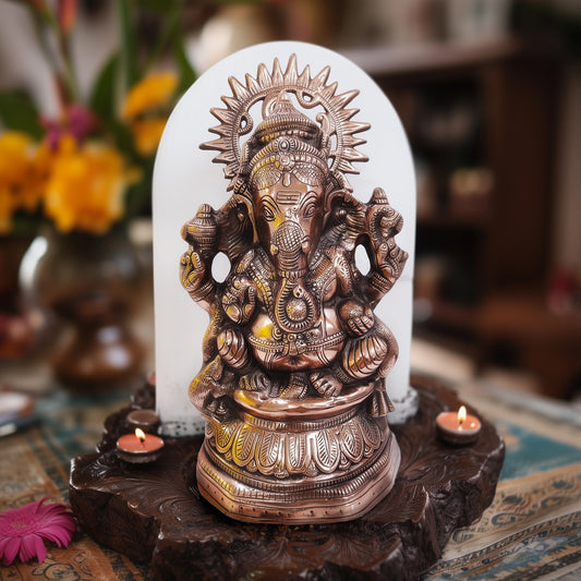Lord Ganesha Bronze Idol
