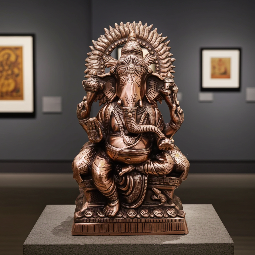 Lord Ganesha Bronze Idol