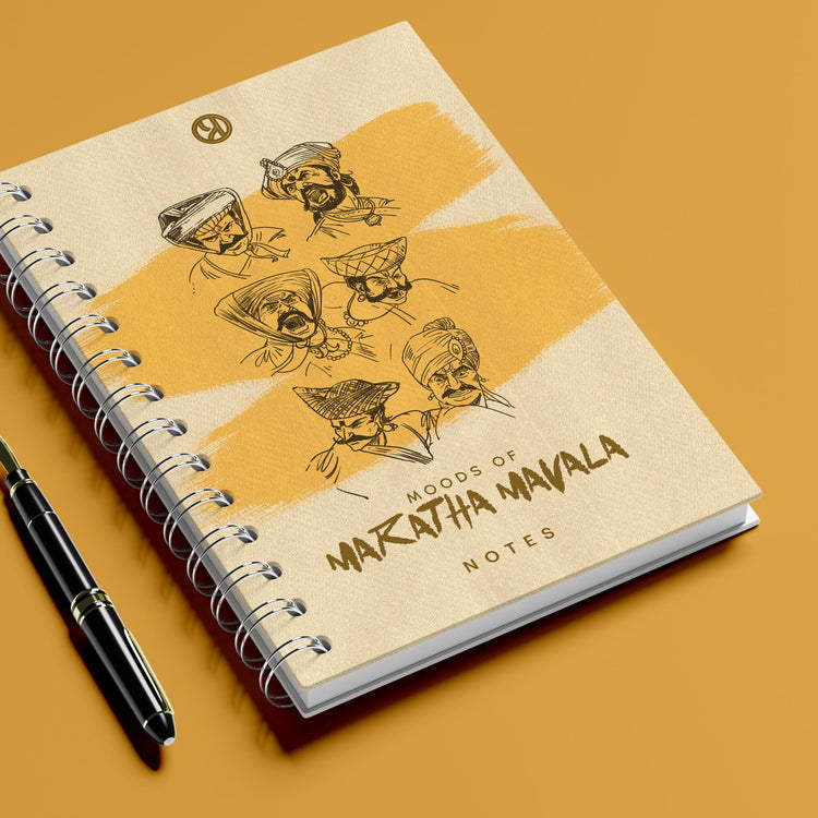 Maratha Mavala - Wire-O Bound Notebook