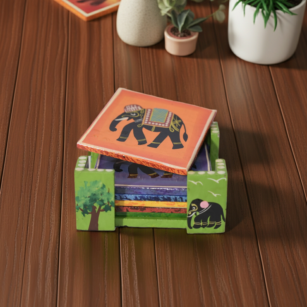 मैटांग कोस्टर सेट होल्डर | 6 का सेट