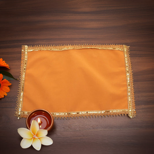 Puja Aasan for Pratima | Decorative Mat for Idols & Rituals