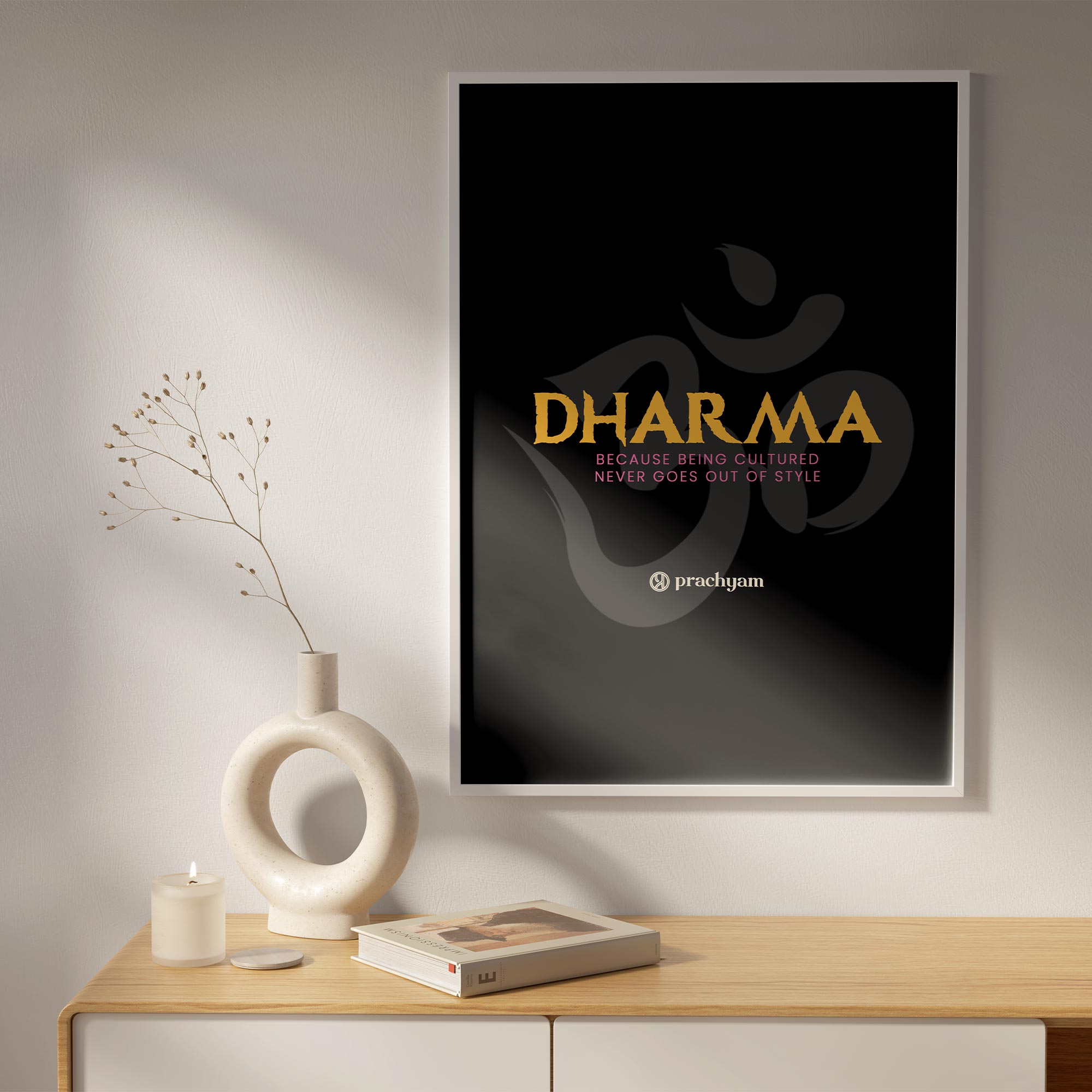 Frame Dharmik Dharma Photo Frame – Prachyam