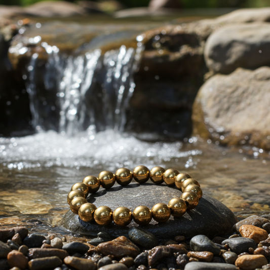 रेकी ऊर्जा उपचार ब्रेसलेट | संतुलन और सुरक्षा के लिए लचीला मनका बैंड