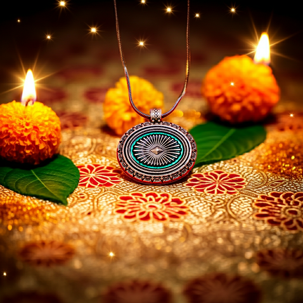 Tribal Pendant with Intricate Design