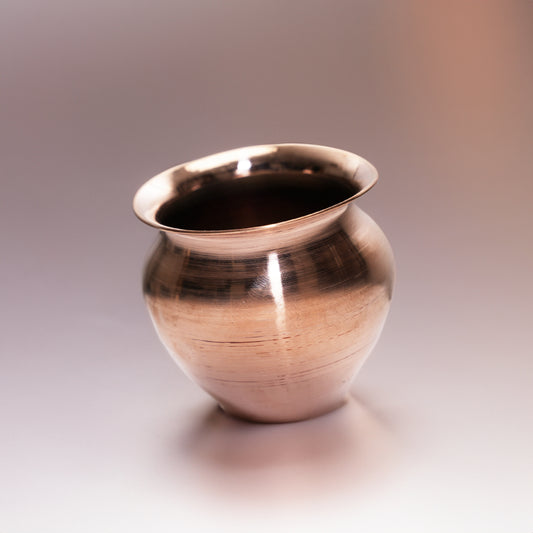 Traditional Pooja Kalash – Handcrafted Copper Vessel