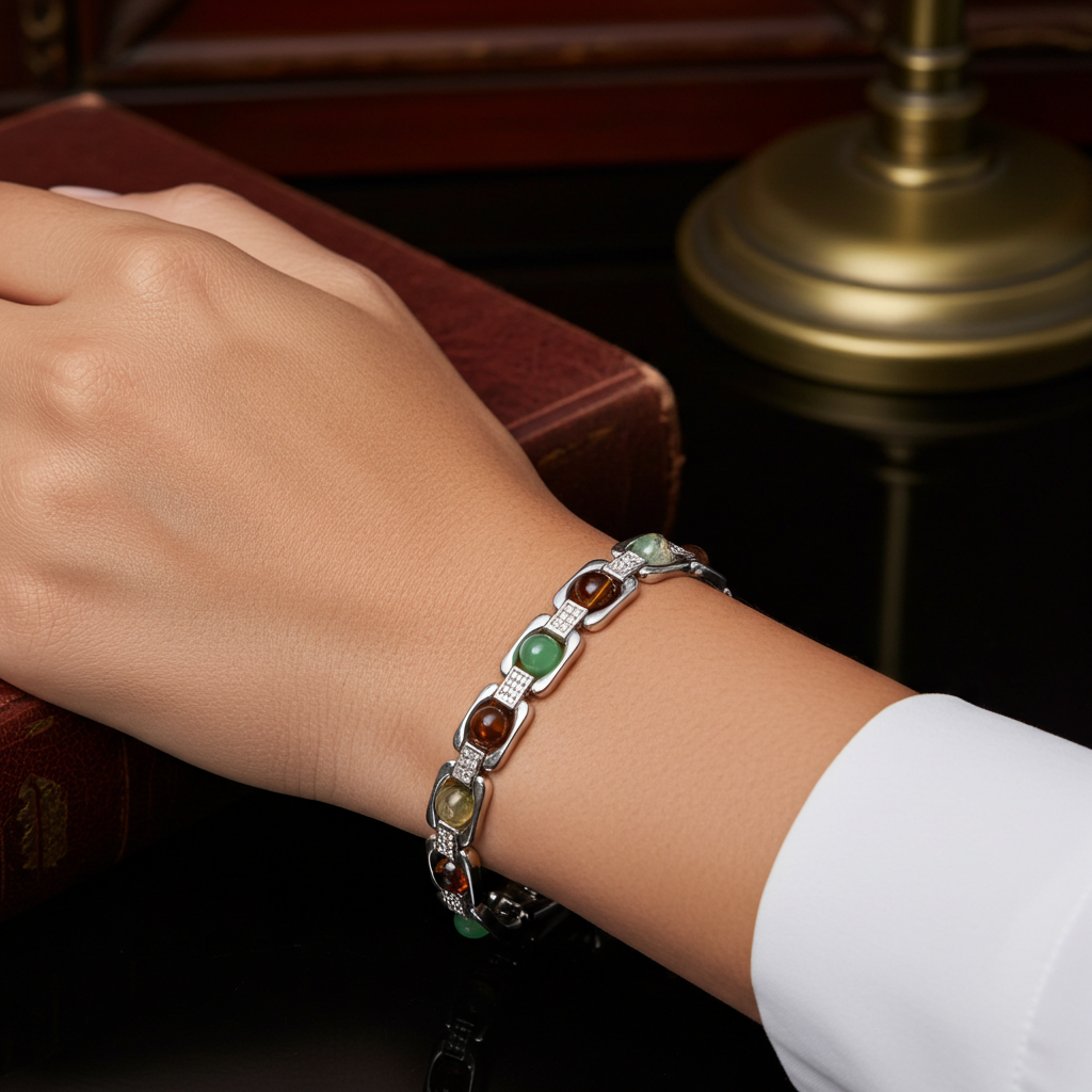 Metal Dhan Laxmi Yog Bracelet