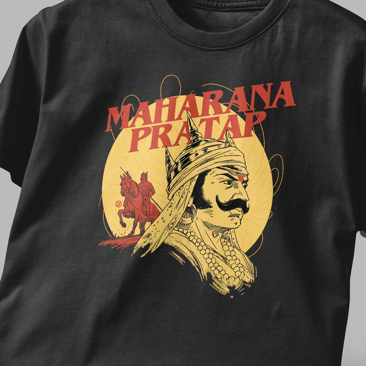 Maharana Pratap T-Shirt – The Spirit of Unyielding Courage