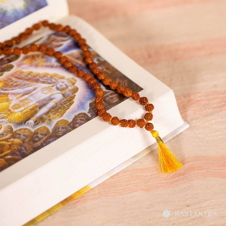 5-Mukhi Rudraksha Mala | Energized with Mantras & 100% Certified